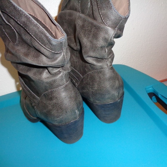 SO Detention Grey Boots Size 9 - Picture 4 of 8
